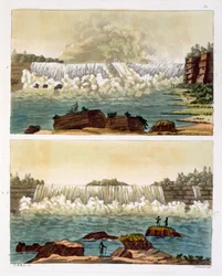 Chutes du Niagara, 1818